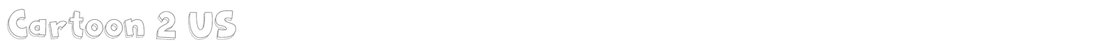 Cartoon 2 Us font preview